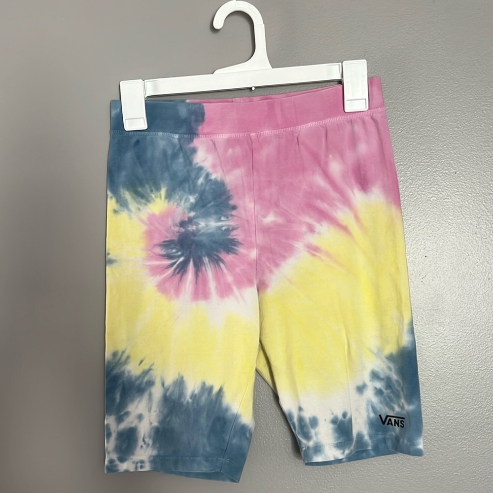 Vans Tye-Dye high waisted biker shorts